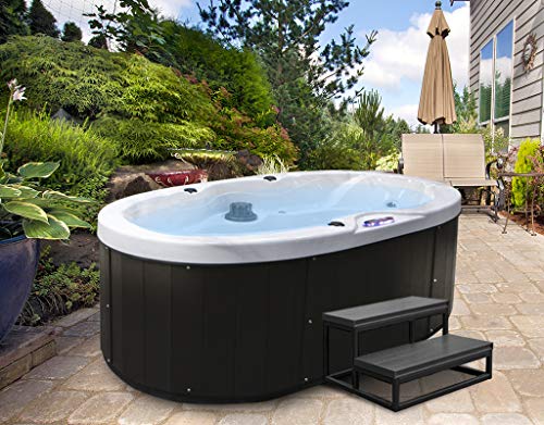 American-Spas-Hot-Tub-AM-418B-2-Person-18-Jets-Plug-n-Play-with-Free-Cover-0