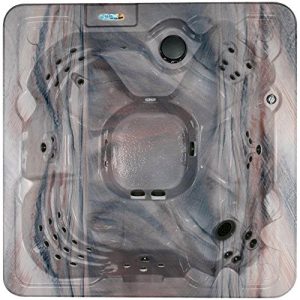 QCA Spa Salerno in Tuscan Sun 8 Person Hot Tub With 60 Jets Product Image