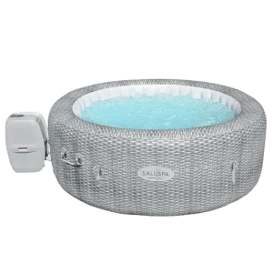 Bestway Honolulu AirJet SaluSpa 6 Person Inflatable Hot Tub, Gray Product Image